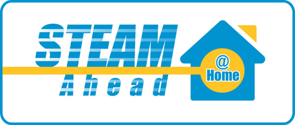 STEAM Ahead @ Home Logo