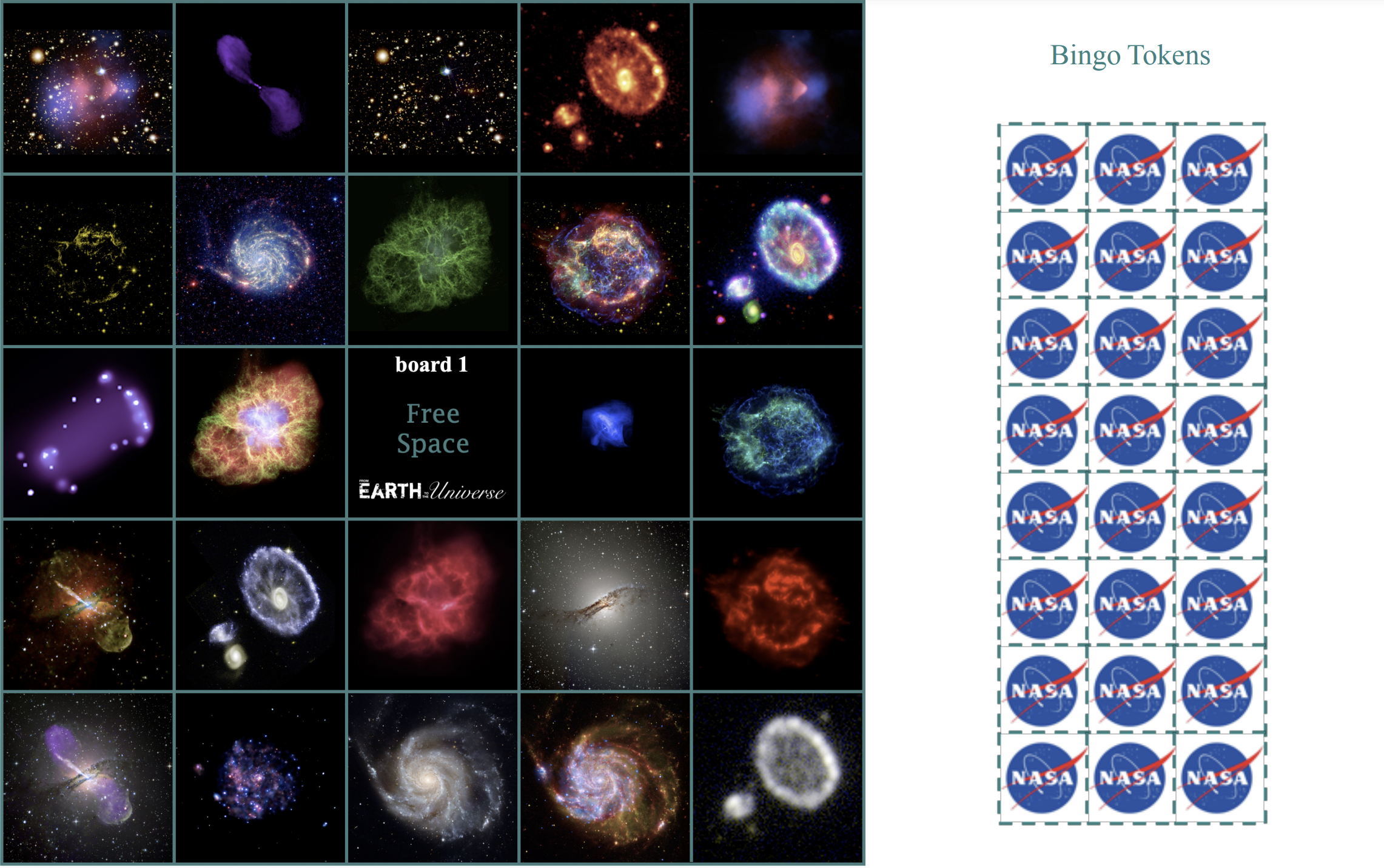 Want a free astronomy game about the planets? {Planetary Bingo} 