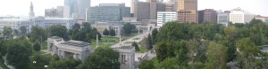 Conference attendee and National Organizing Committee member Donna Brice captured this amazing view from the Denver Public Library.