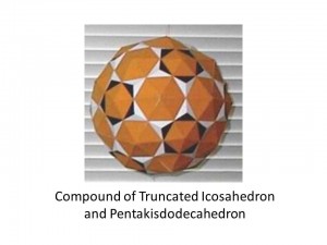 Compound of Truncated Icosahedron and Pentakisdodecahedron