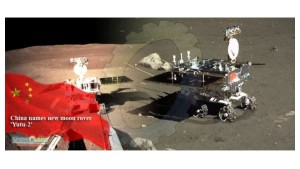 China´s Rover Yutu 2 on the Moon